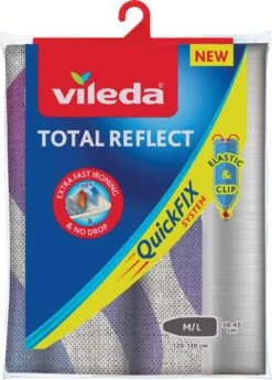 Vileda Total Reflect Strikplankovertrek - Universeel - Met Aluminium Bekleding -Huishoud Verkoop 860x1200