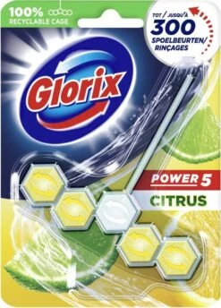 Glorix Power 5 Toiletblokken - Citroen - 9 Stuks - Voordeelverpakking 19 Glorix Power 5 Toiletblokken - Citroen - 9 Stuks - Voordeelverpakking -Huishoud Verkoop 861x1200 2