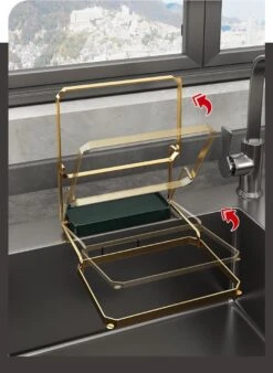 Merkloos Gootsteen Organizer - Gootsteen Afval Netje - Gootsteenontstopper -Gootsteen Zeef Netto- Sink Filter Rack Anti-Blokkeren Wegwerp-Fijne Mesh Filter Aanrecht Zeef Mesh Tas Voor Keuken- Spoelbak - Incl. 50 Netjes -Huishoud Verkoop 876x1200 1