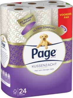 Page Toiletpapier - Kussenzacht Wc Papier - Voordeelverpakking - 24 Rollen 17 Page Toiletpapier - Kussenzacht Wc Papier - Voordeelverpakking - 24 Rollen -Huishoud Verkoop 896x1200 2