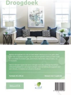 Droogdoeken Set 2 Droogdoeken + 2 Microvezel Schoonmaakdoeken -Huishoud Verkoop 899x1200 11