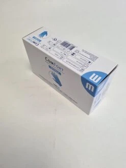 Merkloos Comfort Nitril Wegwerp Handschoenen - Poedervrij - Blauw - Maat M - 100 Stuks -Huishoud Verkoop 899x1200 8