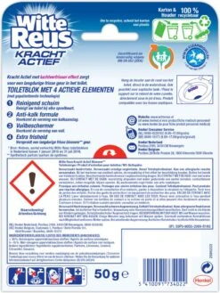 Witte Reus Kracht Actief Toiletblok - Bloesem - WC Blokjes Voordeelverpakking - 10 Stuks -Huishoud Verkoop 900x1200 15