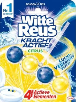 Witte Reus Kracht Actief Toiletblok - Citrus - WC Blokjes Voordeelverpakking - 10 Stuks -Huishoud Verkoop 900x1200 18