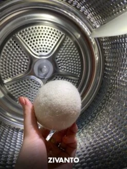 Drogerballen - Droogballen Voor Wasdrogers - Wasdrogerballen, Wasbollen & Wasballen - 100% Diervriendelijk, Duurzaam & Herbruikbaar - Duurzaam Cadeau - Energie Besparen - RWS Wol & Zero Waste - 6 Stuks Van Zivanto -Huishoud Verkoop 900x1200 3