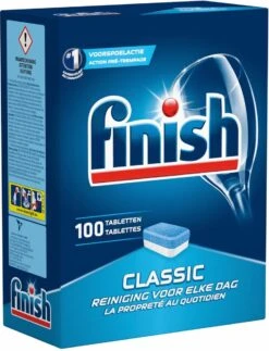 Finish Classic Regular Vaatwastabletten - 100 Stuks 11 Finish Classic Regular Vaatwastabletten - 100 Stuks -Huishoud Verkoop 918x1200 1