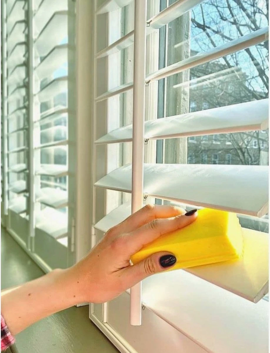 Scrub Daddy Damp Duster - Wonder Stoffer - Geel 4 Scrub Daddy Damp Duster - Wonder Stoffer - Geel - Afbeelding 2