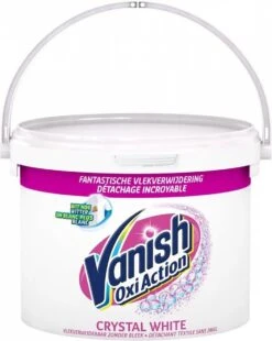 Vanish Oxi Action Crystal White Base Poeder - Voor Witte Was - 2,4 Kg -Huishoud Verkoop 957x1200