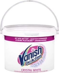 Vanish Oxi Action Crystal White Base Poeder - Voor Witte Was - 2,4 Kg -Huishoud Verkoop 958x1200 1