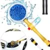 JUST23 Telescopische Autowasborstel – Schrobber Met Steel – Velgenborstel - Autowasset Met Zeep - Roterende Schoonmaakborstel - Multifunctionele Wasborstel -Huishoud Verkoop 967x1200