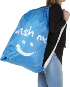 Wonair - Grote Waszak - 60x90cm - Hemelsblauw - Met Trekkoord En Draagband 19 Wonair - Grote Waszak - 60x90cm - Hemelsblauw - Met Trekkoord En Draagband -Huishoud Verkoop 972x1200