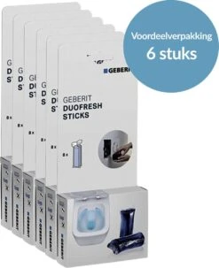 Geberit DuoFresh Sticks - 48 Stuks - Voordeelverpakking - Toilet/WC Blokjes Inbouwreservoir -Huishoud Verkoop 978x1200